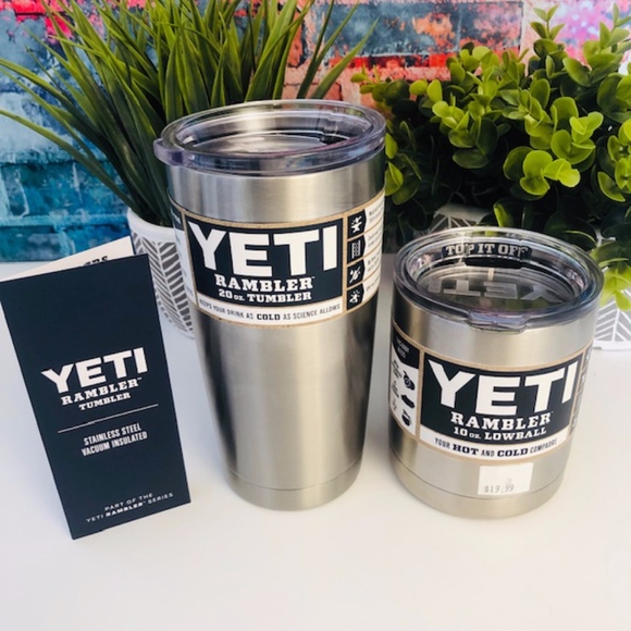 Yeti Other - Yeti 2 Piece Set, 20oz Tumbler & 10oz Lowball